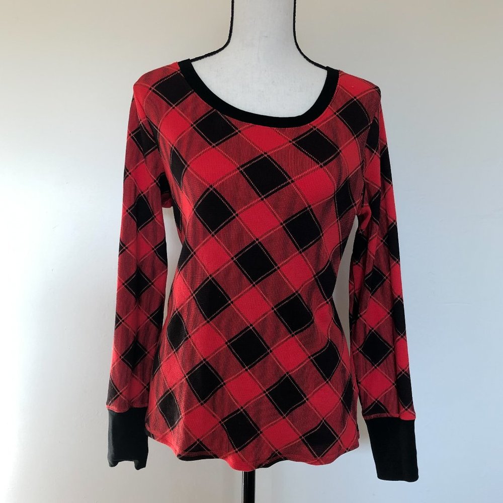 Victoria's Secret Plaid Long Sleeve Shirt NWT